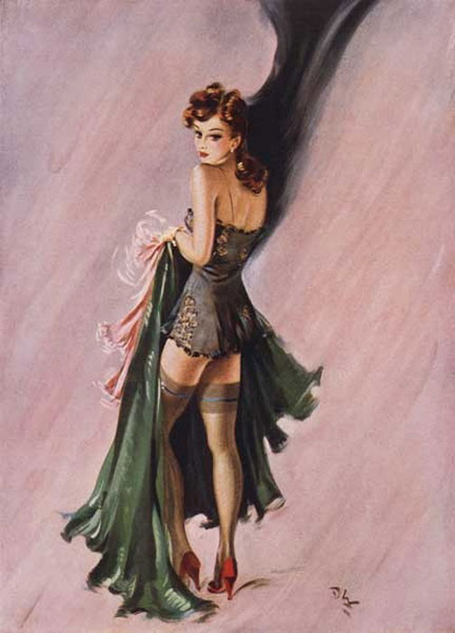 David Wright oil painting